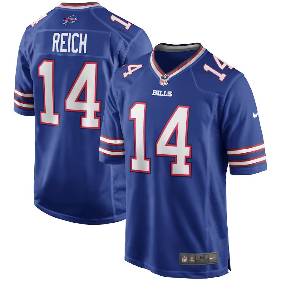 Men Buffalo Bills #14 Frank Reich Nike Royal Game Retired Player NFL Jersey->buffalo bills->NFL Jersey